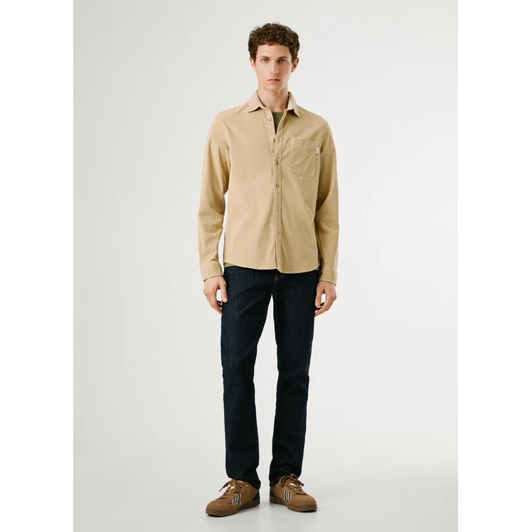 CAMISA DE PANA HOMBRE PEPE JEANS FIT REGULAR