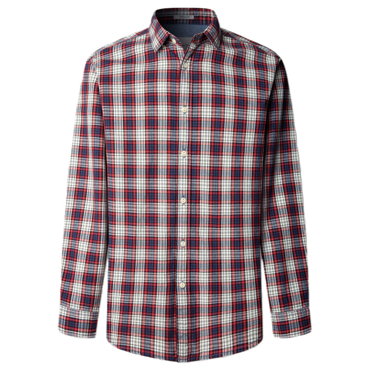 CAMISA CUADROS HOMBRE PEPE JEANS FIT REGULAR