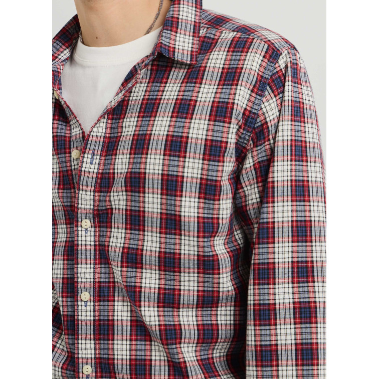 CAMISA CUADROS HOMBRE PEPE JEANS FIT REGULAR