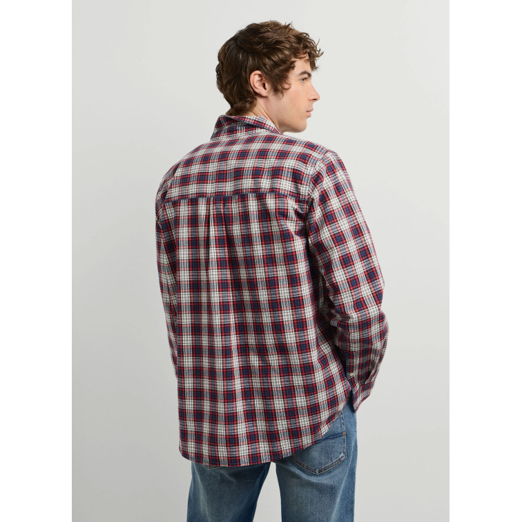 CAMISA CUADROS HOMBRE PEPE JEANS FIT REGULAR