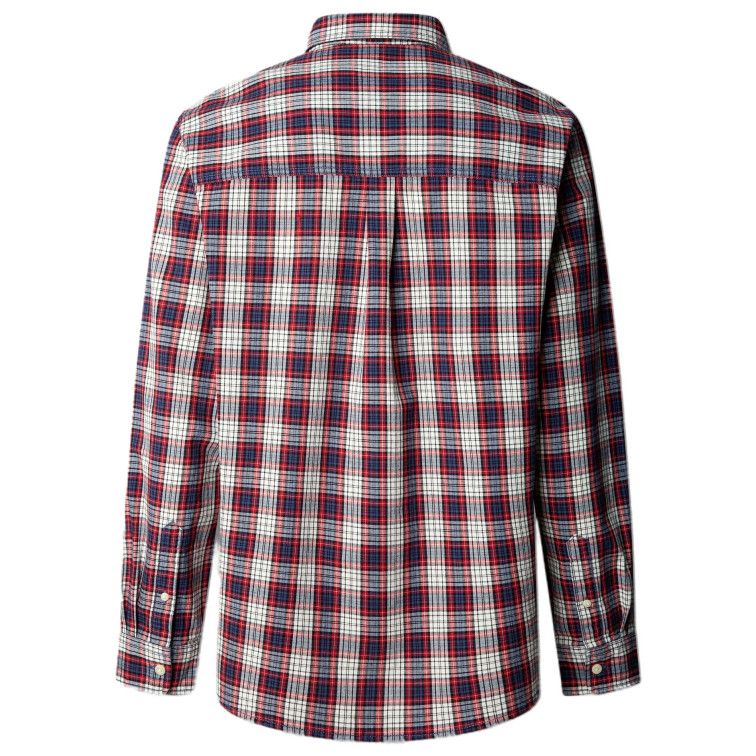 CAMISA CUADROS HOMBRE PEPE JEANS FIT REGULAR