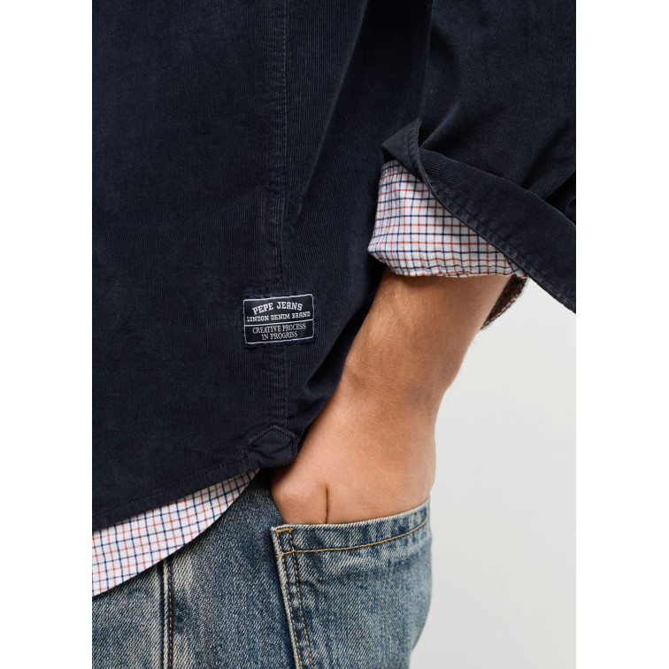 CAMISA PANA HOMBRE PEPE JEANS FIT REGULAR