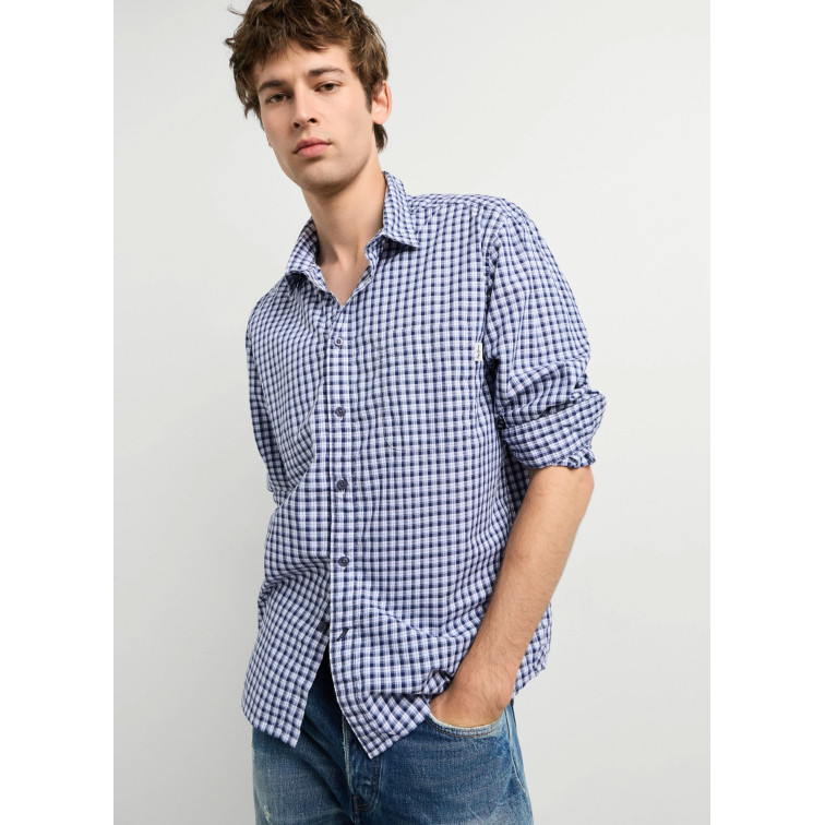 CAMISA POPELÍN CUADROS HOMBRE PEPE JEANS FIT CASUAL