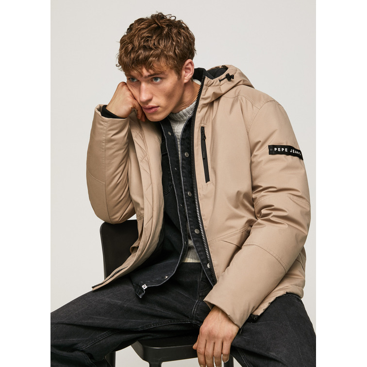 CHAQUETA ACOLCHADA CON CAPUCHA HOMBRE PEPE JEANS JETT