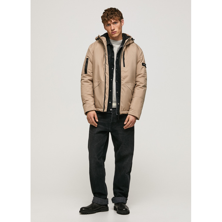 CHAQUETA ACOLCHADA CON CAPUCHA HOMBRE PEPE JEANS JETT
