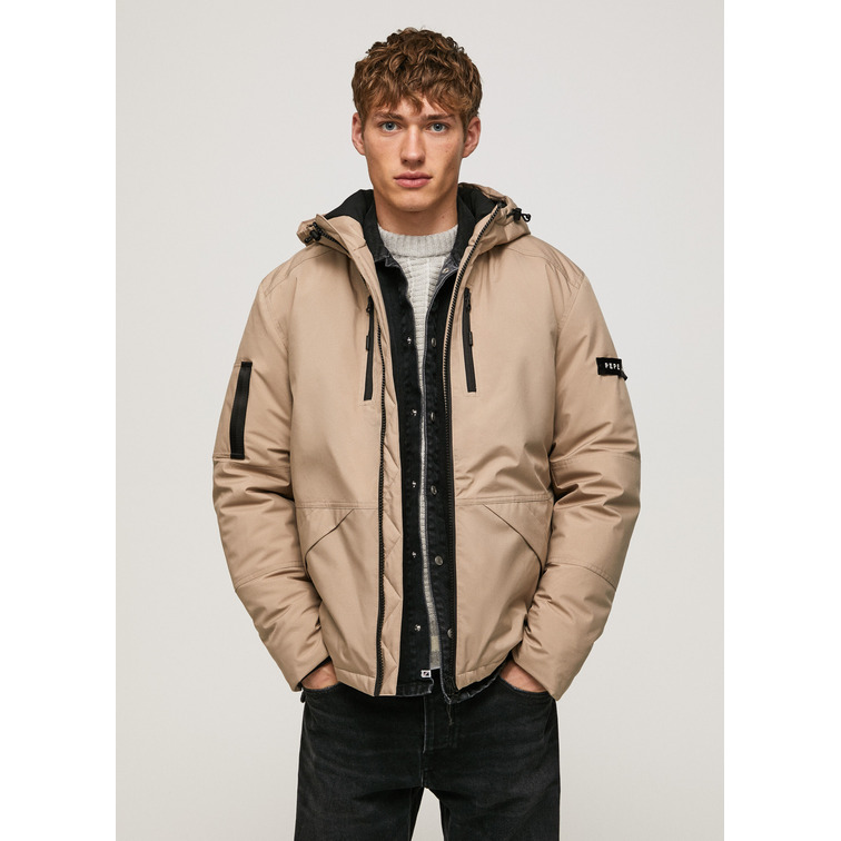 CHAQUETA ACOLCHADA CON CAPUCHA HOMBRE PEPE JEANS JETT