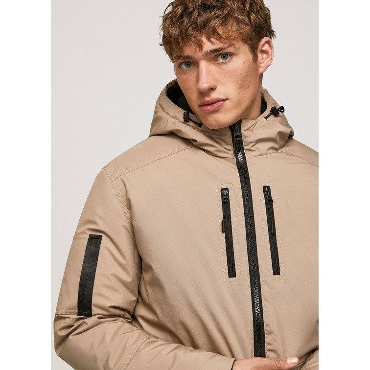 CHAQUETA ACOLCHADA CON CAPUCHA HOMBRE PEPE JEANS JETT