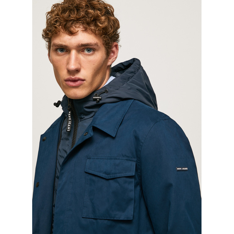 PARKA CORTA CON PECHERA DESMONTABLE HOMBRE PEPE JEANS CARSON