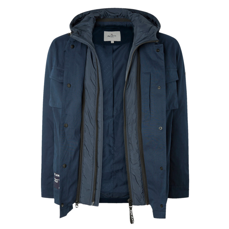 PARKA CORTA CON PECHERA DESMONTABLE HOMBRE PEPE JEANS CARSON