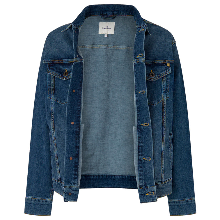 CAZADORA VAQUERA HOMBRE PEPE JEANS DENIM EFECTO DESGASTADO