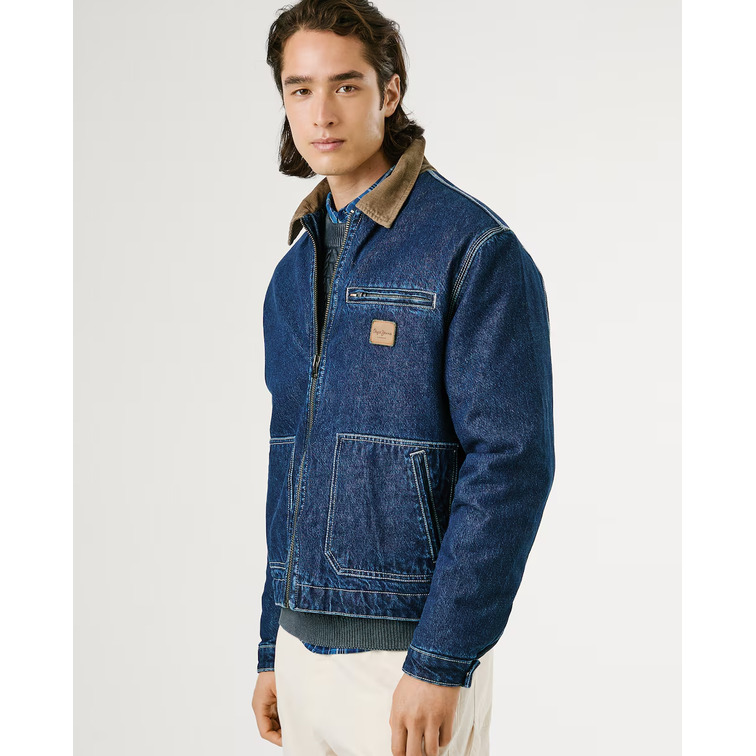 CHAQUETA HOMBRE PEPE JEANS WORKWEAR CUELLO PANA