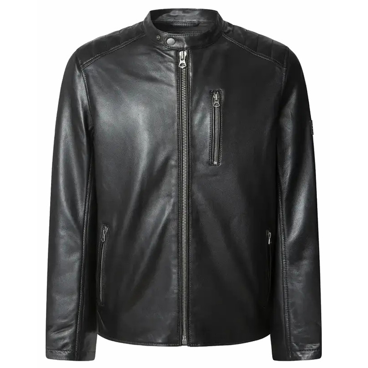 CAZADORA DE PIEL HOMBRE PEPE JEANS TIPO MOTERA