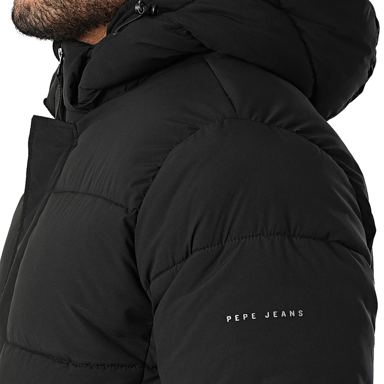 PLUMIFERO ACOLCHADO HOMBRE PEPE JEANS CON CAPUCHA