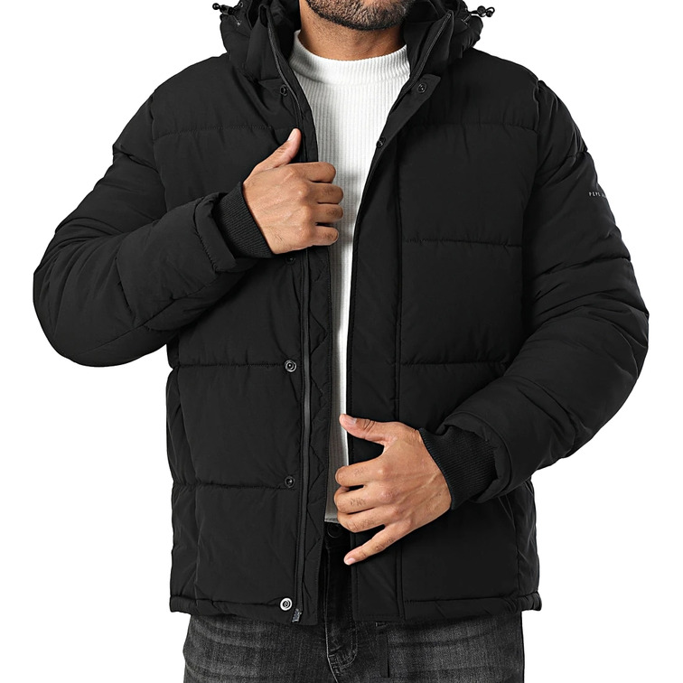 PLUMIFERO ACOLCHADO HOMBRE PEPE JEANS CON CAPUCHA