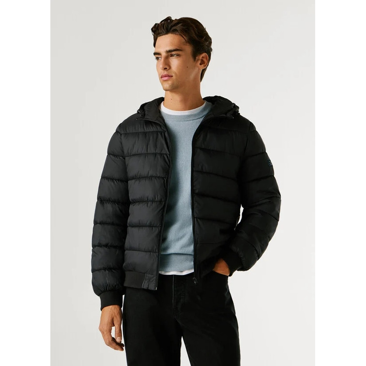 PLUMIFERO ACOLCHADO HOMBRE PEPE JEANS CON CAPUCHA