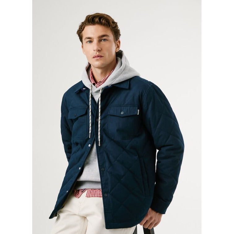 CAZADORA HOMBRE  PEPE JEANS QUILTED WORKSHIRT