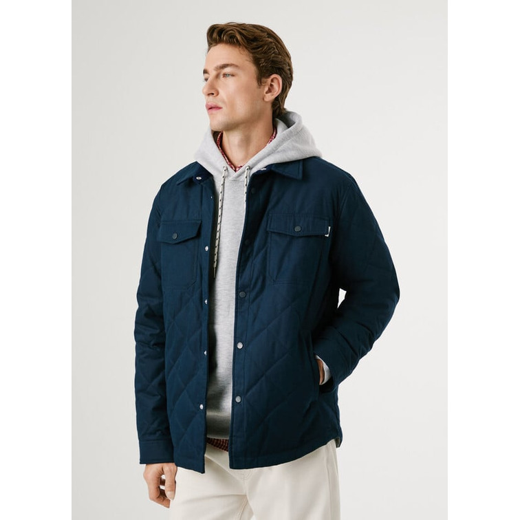 CAZADORA HOMBRE  PEPE JEANS QUILTED WORKSHIRT