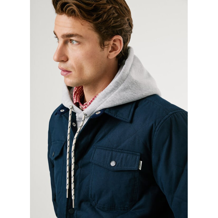 CAZADORA HOMBRE  PEPE JEANS QUILTED WORKSHIRT
