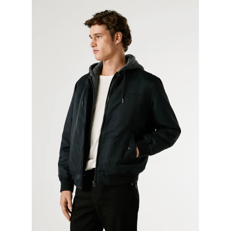 CAZADORA BOMBER HOMBRE PEPE JEANS CON CAPUCHA