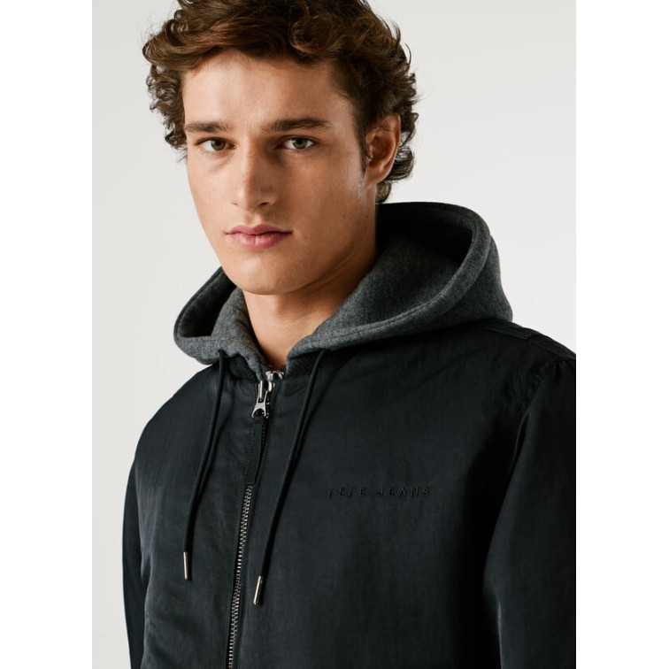 CAZADORA BOMBER HOMBRE PEPE JEANS CON CAPUCHA