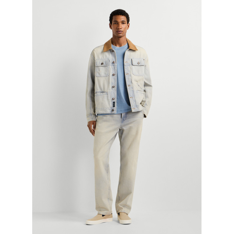 JERSEY HOMBRE  PEPE JEANS WALT WORKER JACKET TINT GREY