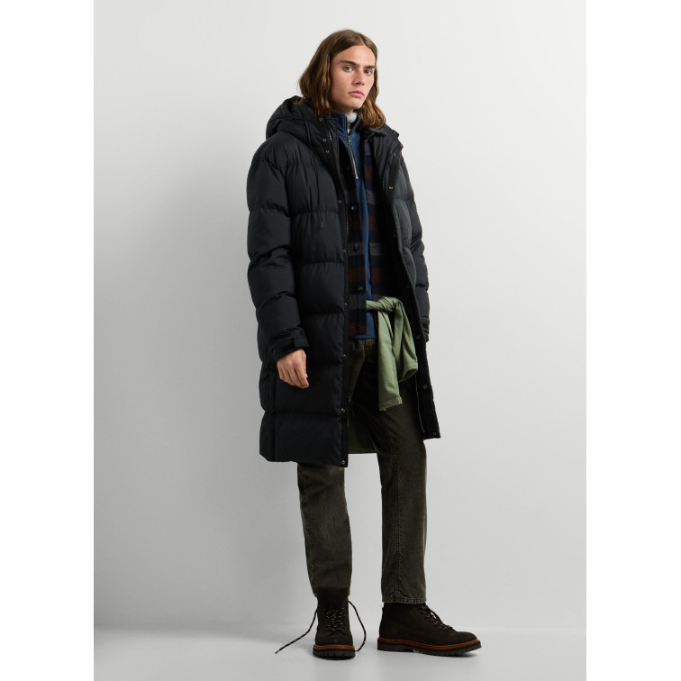 PLUMIFERO LARGO HOMBRE PEPE JEANS CON CAPUCHA