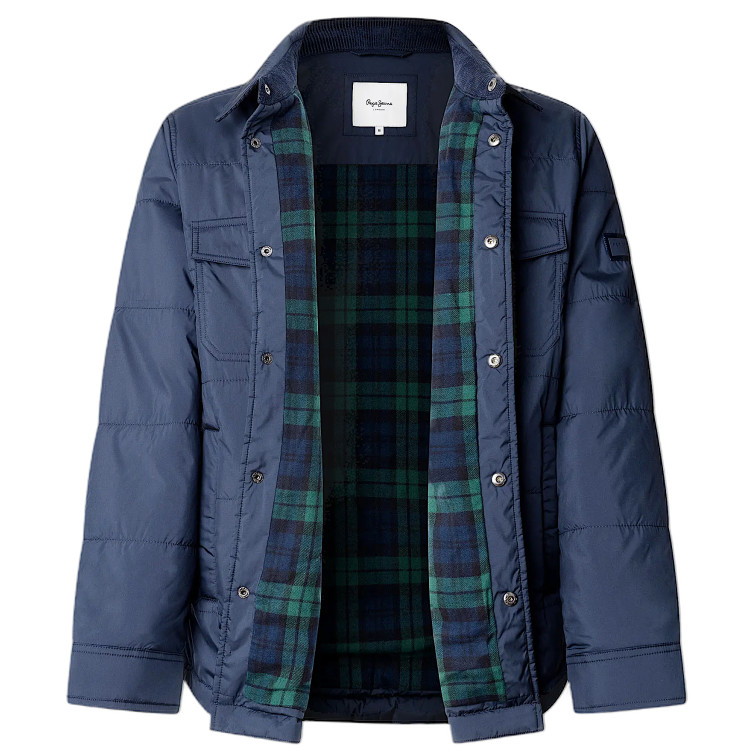 CAZADORA HOMBRE PEPE JEANS QUILTED OVERSHIRT