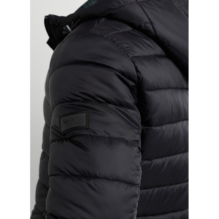 PLUMIFERO ACOLCHADO HOMBRE PEPE JEANS CON CAPUCHA