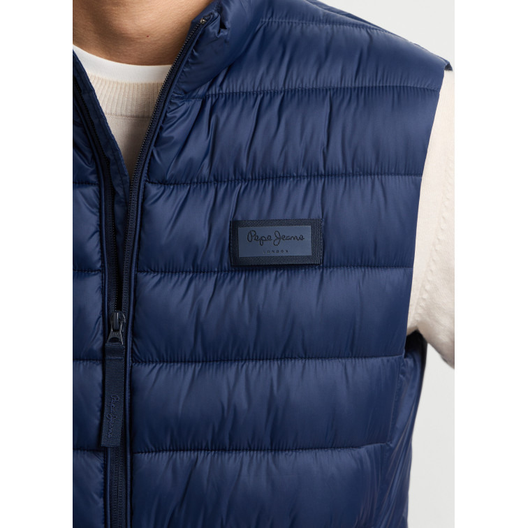 CHALECO ACOLCHADO HOMBRE PEPE JEANS CUELLO ALTO