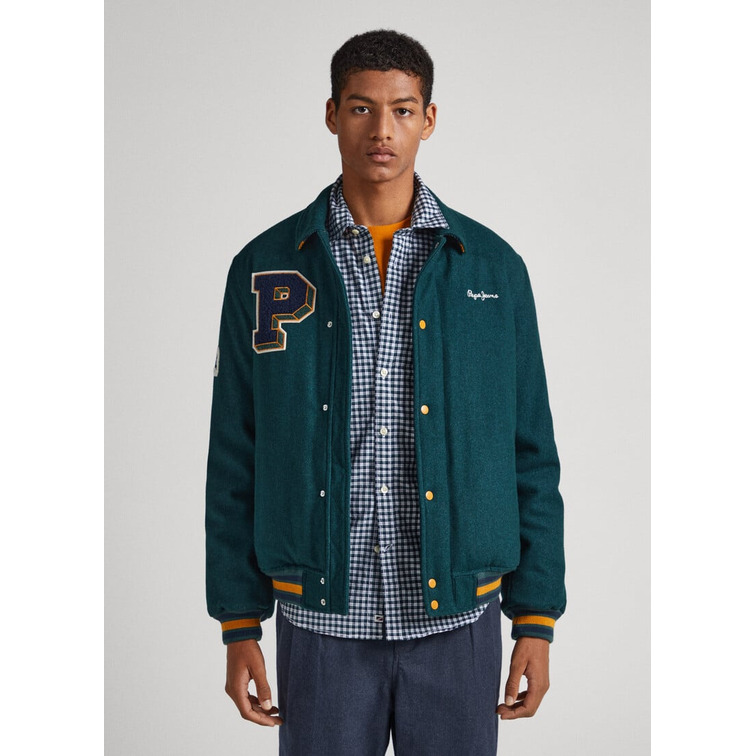 CHAQUETA BOMBER COLEGIAL HOMBRE PEPE JEANS BENNET
