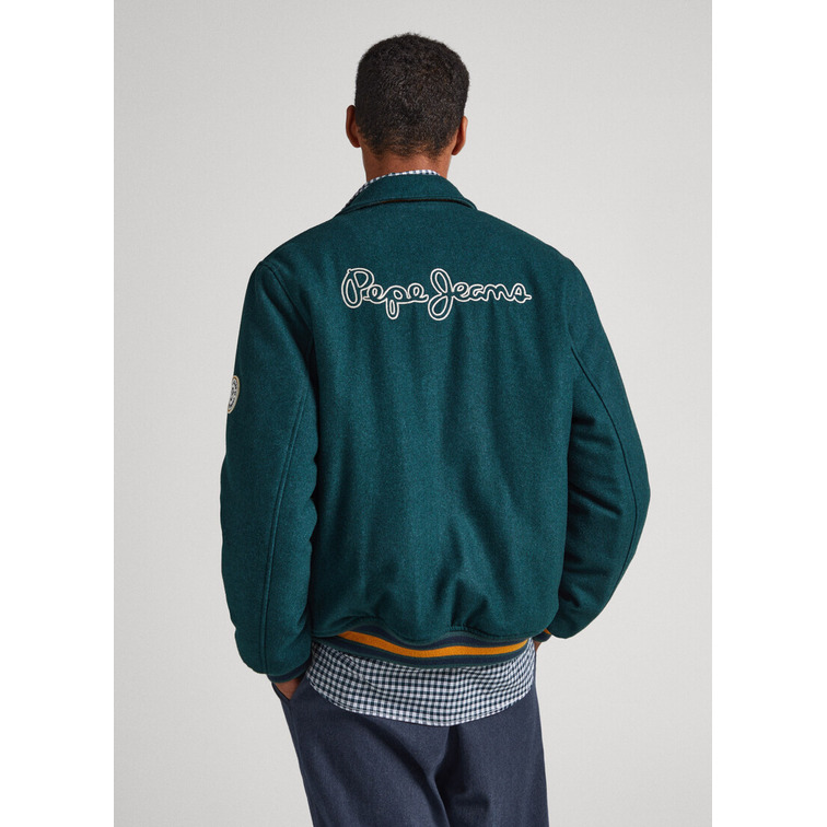 CHAQUETA BOMBER COLEGIAL HOMBRE PEPE JEANS BENNET
