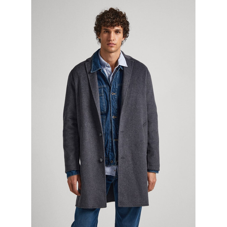 ABRIGO DE LANA ARTESANAL HOMBRE PEPE JEANS BRIGHTON