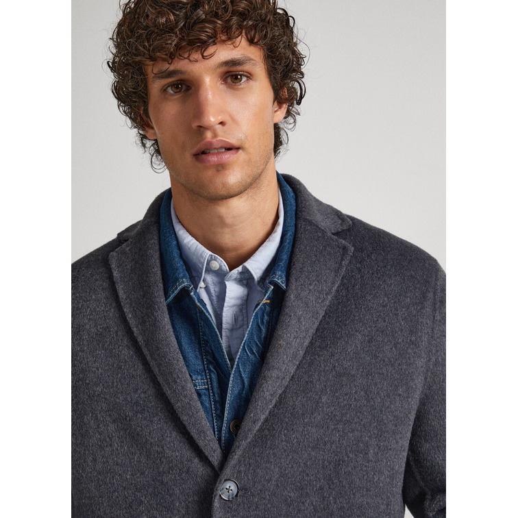 ABRIGO DE LANA ARTESANAL HOMBRE PEPE JEANS BRIGHTON
