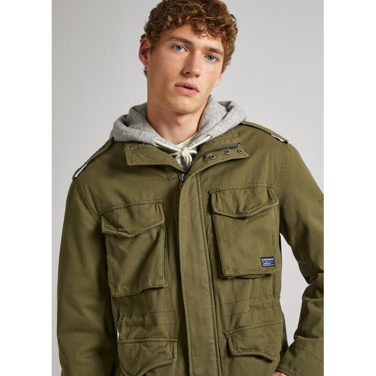 CHAQUETA CARGO EN ALGODÓN HOMBRE PEPE JEANS