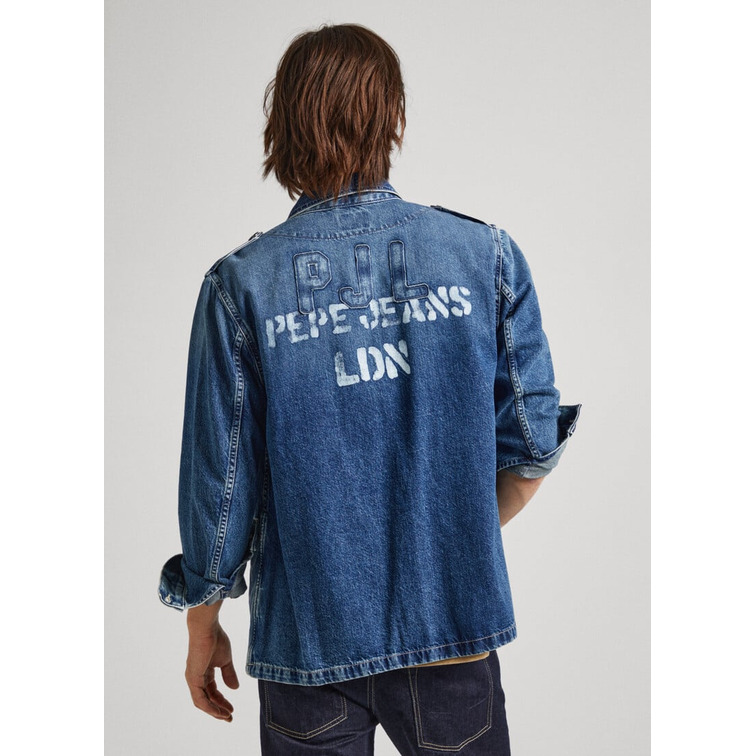 CAZADORA HOMBRE  PEPE JEANS LUKA STENCIL