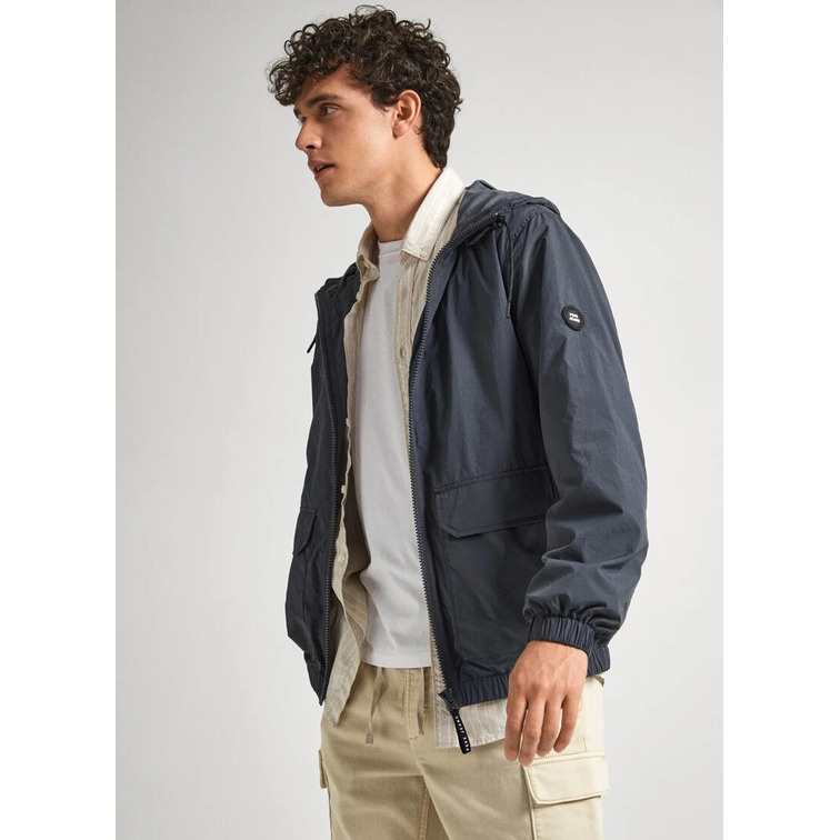 CHAQUETA CORTAVIENTOS CON CAPUCHA HOMBRE PEPE JEANS