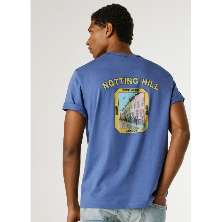 CAMISETA ESPALDA ESTAMPADA HOMBRE PEPE JEANS FIT REGULAR