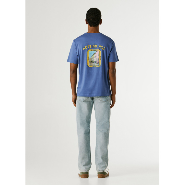 CAMISETA ESPALDA ESTAMPADA HOMBRE PEPE JEANS FIT REGULAR