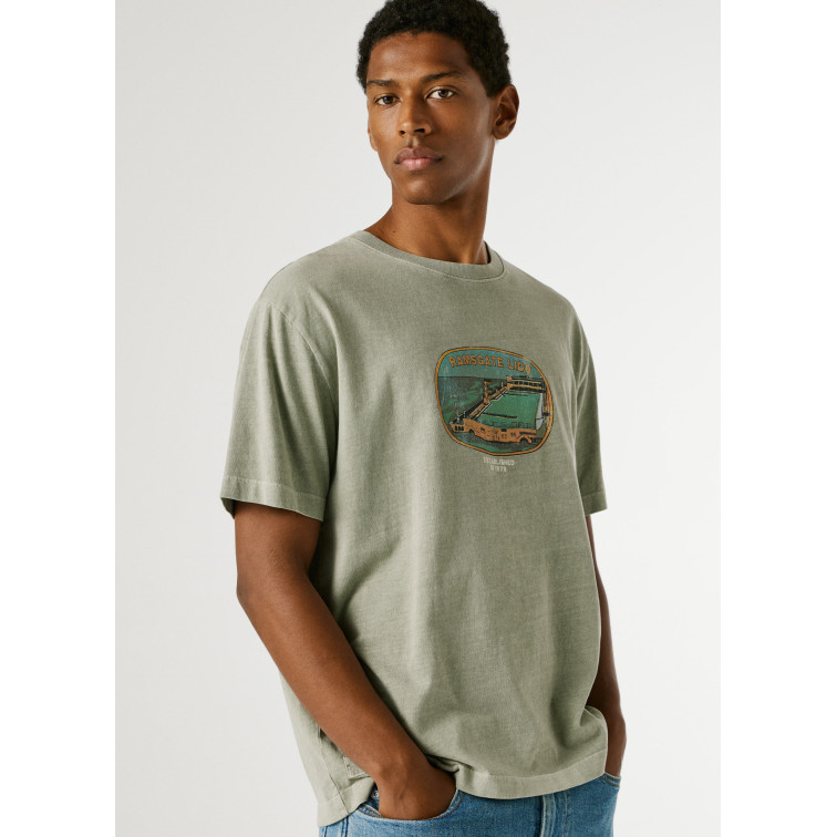 CAMISETA HOMBRE PEPE JEANS GRÁFICO ESTAMPADO