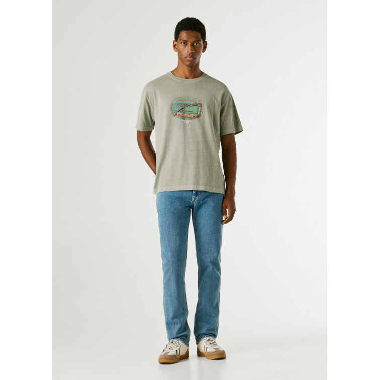 CAMISETA HOMBRE PEPE JEANS GRÁFICO ESTAMPADO