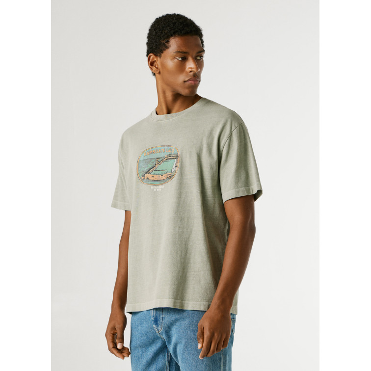 CAMISETA HOMBRE PEPE JEANS GRÁFICO ESTAMPADO