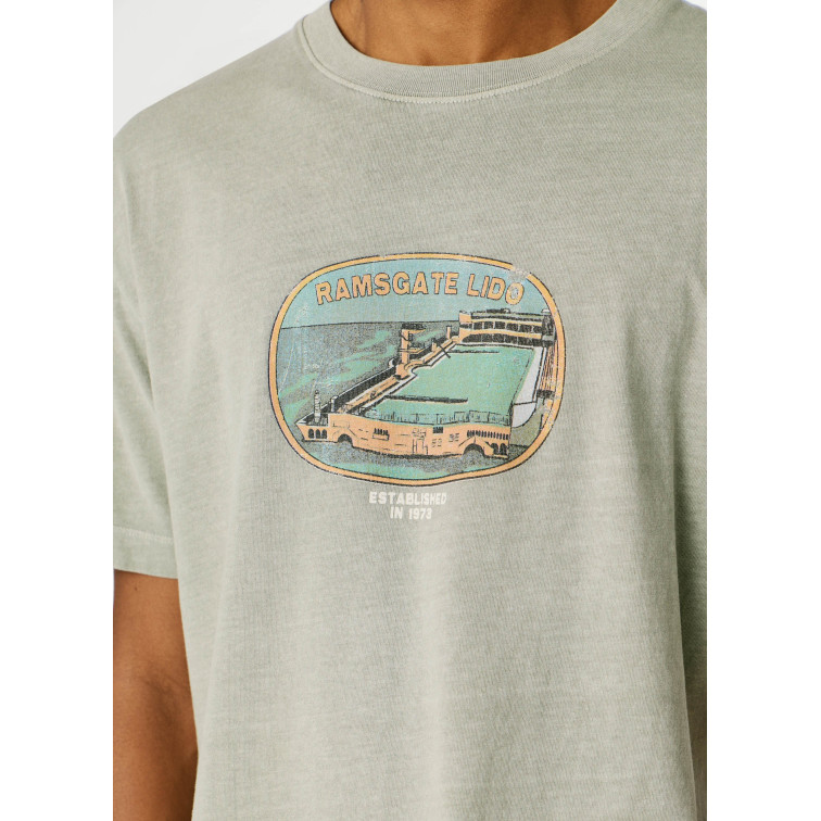 CAMISETA HOMBRE PEPE JEANS GRÁFICO ESTAMPADO