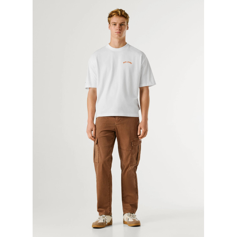 CAMISETA HOMBRE  PEPE JEANS GIDEON MULTICOLOR TEE