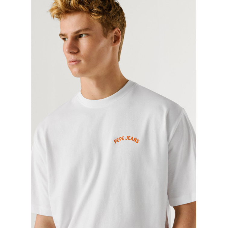 CAMISETA HOMBRE  PEPE JEANS GIDEON MULTICOLOR TEE