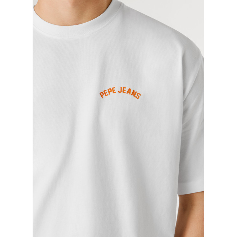 CAMISETA HOMBRE  PEPE JEANS GIDEON MULTICOLOR TEE