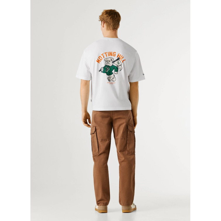 CAMISETA HOMBRE  PEPE JEANS GIDEON MULTICOLOR TEE