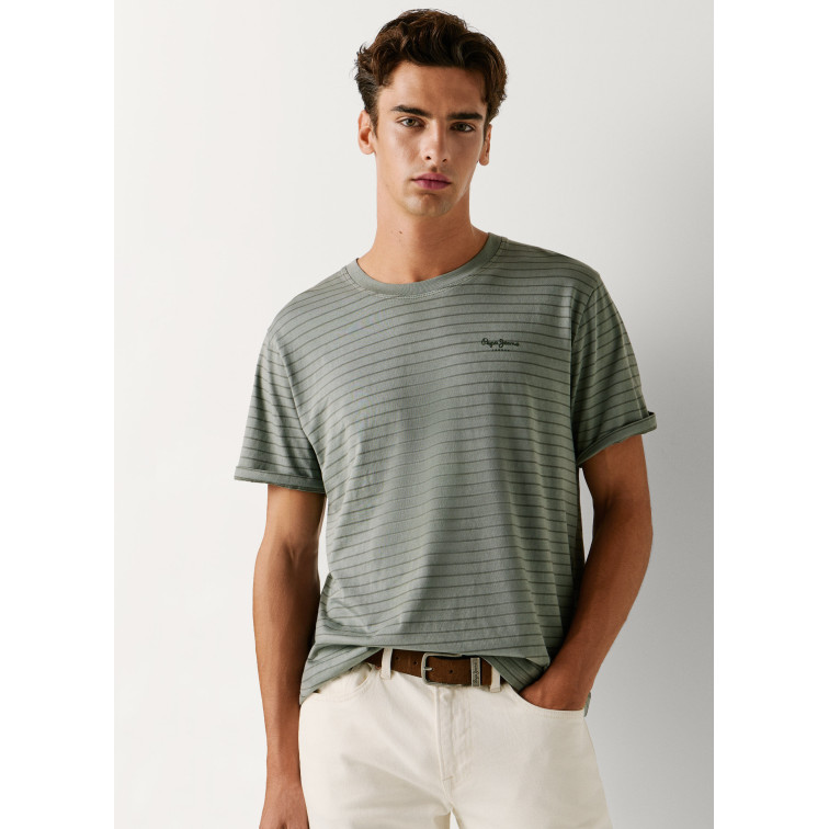 CAMISETA HOMBRE  PEPE JEANS JACKO STRIPES