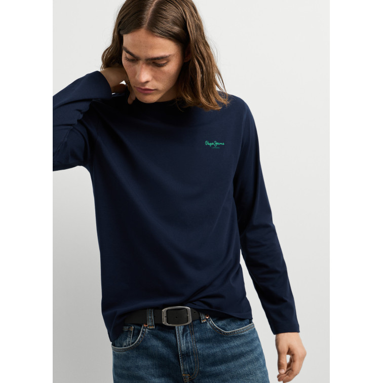 CAMISETA HOMBRE  PEPE JEANS PJL73 ORIGINAL BASIC 2 LONG