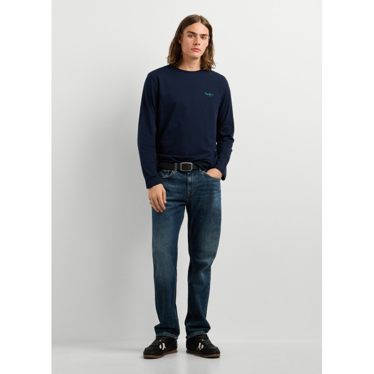 CAMISETA HOMBRE  PEPE JEANS PJL73 ORIGINAL BASIC 2 LONG