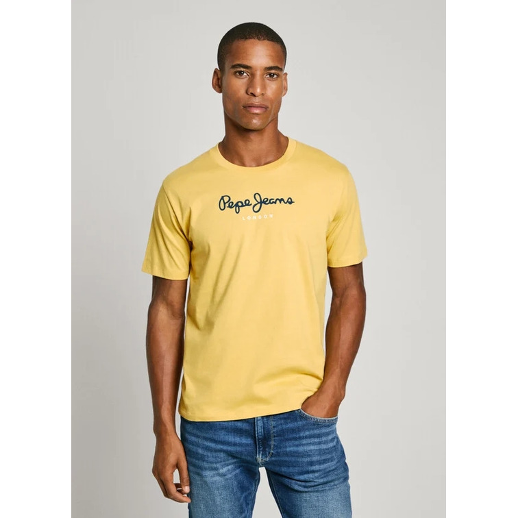 CAMISETA HOMBRE PEPE JEANS LOGO ESTAMPADO FIT REGULAR